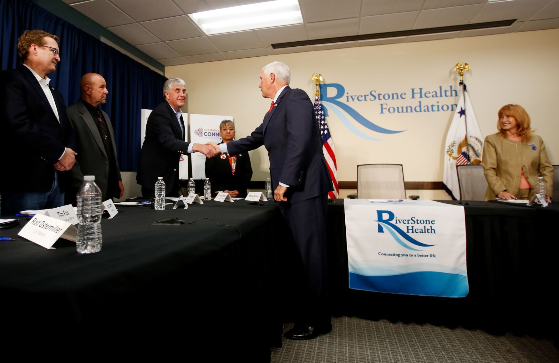 Vice President Mike Pence at RiverStone Health
